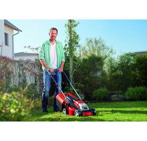 Einhell GE-CM 18/30 Li (1x3,0Ah) Tagliaerba a spinta Batteria Nero, Rosso