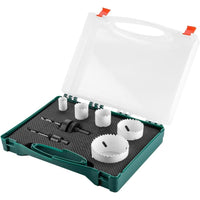 Topex 60h968 sega a tazza a dopp ppio metalllo, 19-68 mm, 7 pezz