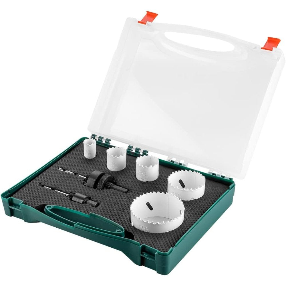 Topex 60h968 sega a tazza a dopp ppio metalllo, 19-68 mm, 7 pezz