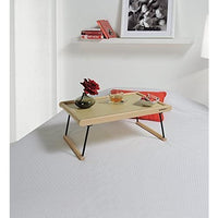 Foppapedretti Morfeo Vassoio da letto Rettangolo Noce, Nero