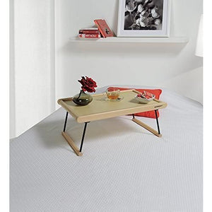 Foppapedretti Morfeo Vassoio da letto Rettangolo Noce, Nero