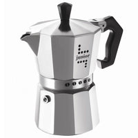 Bialetti Caffettiera Junior 3 Tazze Alluminio