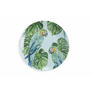 Servizio Piatti 18 Pezzi in Porcellana VdE Tivoli 1996 Parrot Jungle