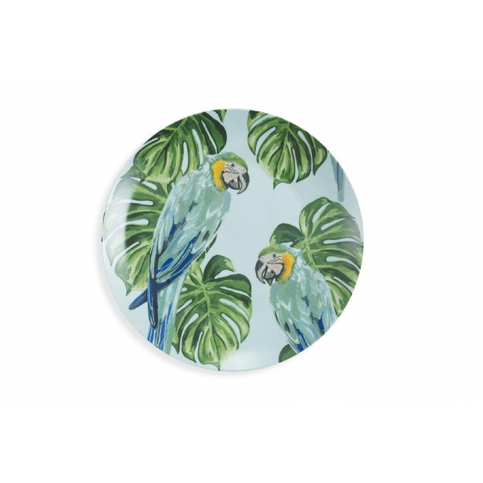 Servizio Piatti 18 Pezzi in Porcellana VdE Tivoli 1996 Parrot Jungle