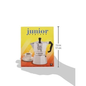 Bialetti Caffettiera Junior 3 Tazze Alluminio
