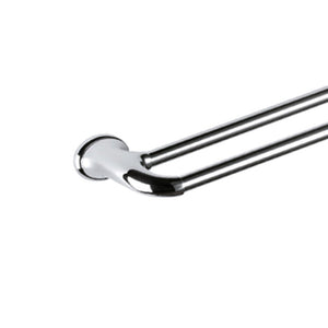 Porta salviette doppio da muro 60 cm - serie 900