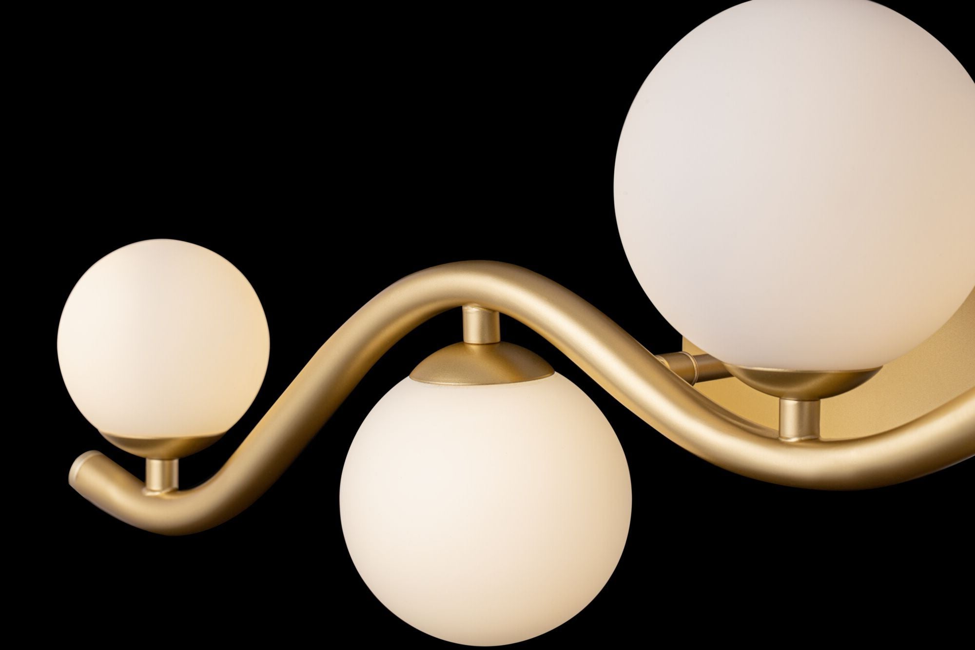 Lampada da parete Modern in Metallo Uva Oro