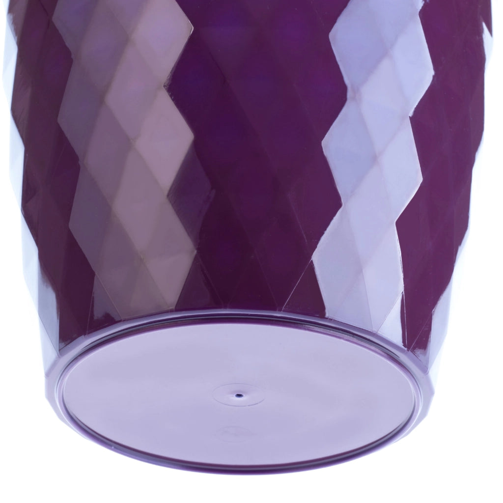 Vaso da fiori in plastica KADAX con supporto, coprivaso, 14 cm, viola, Kadax