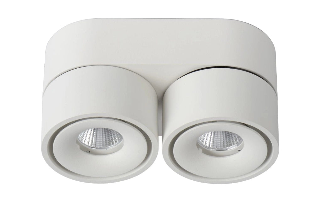 Lucide Yumiko spot LED incasso bianco 2 luci 8W 2700K