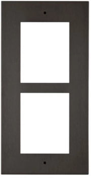 Ver frame for flush ins 2 mod black - 9155012B