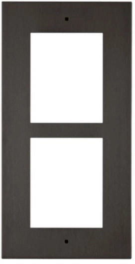 Ver frame for flush ins 2 mod black - 9155012B
