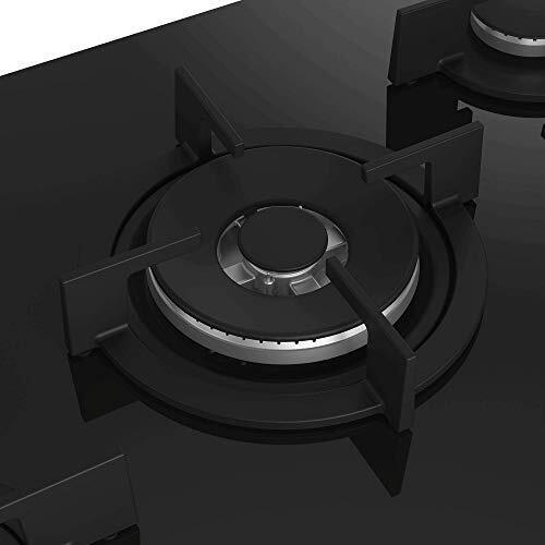 Beko HISW 75222 S piano cottura Nero Da incasso 68 cm Gas 5 Fornello(i)