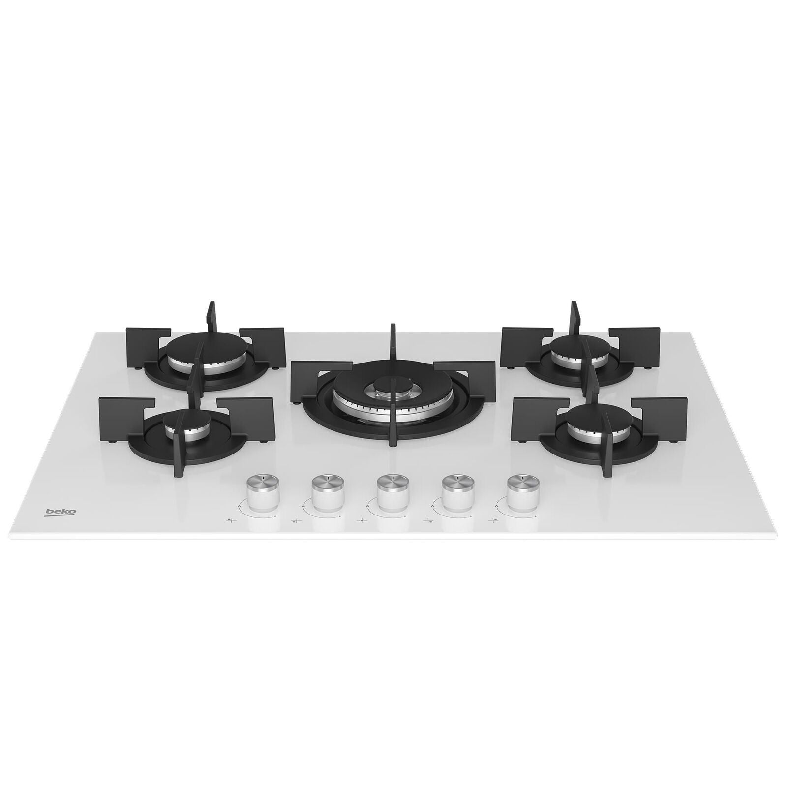 Beko HILW75222SW Bianco Da incasso 75 cm Gas 5 Fornello(i)