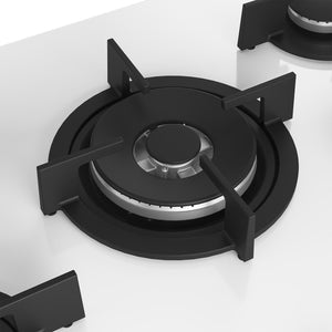 Beko HILW75222SW Bianco Da incasso 75 cm Gas 5 Fornello(i)