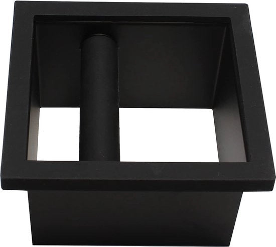 Contenitore per residuo caffè, Contenitore per portafiltro, Contenitore per klopgoot espresso, Contenitore per pratica ufficio, Materiale in acciaio inossidabile, Contenitore a clore senza fondo (rettangolare)