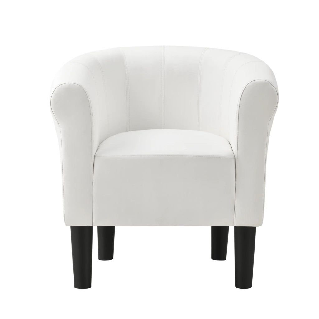Poltrona lounge seduta sintetica 70 cm bianco 03_0001932