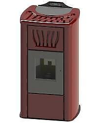 Cola THERMO POWER 30 stufa Libera installazione Pellet Bordeaux