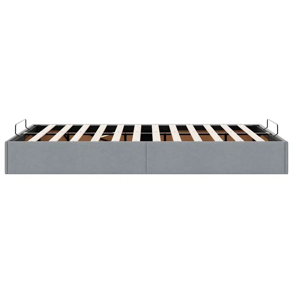 Struttura Letto Pouf senza Materasso 120x190 cm in Tessuto 3310861