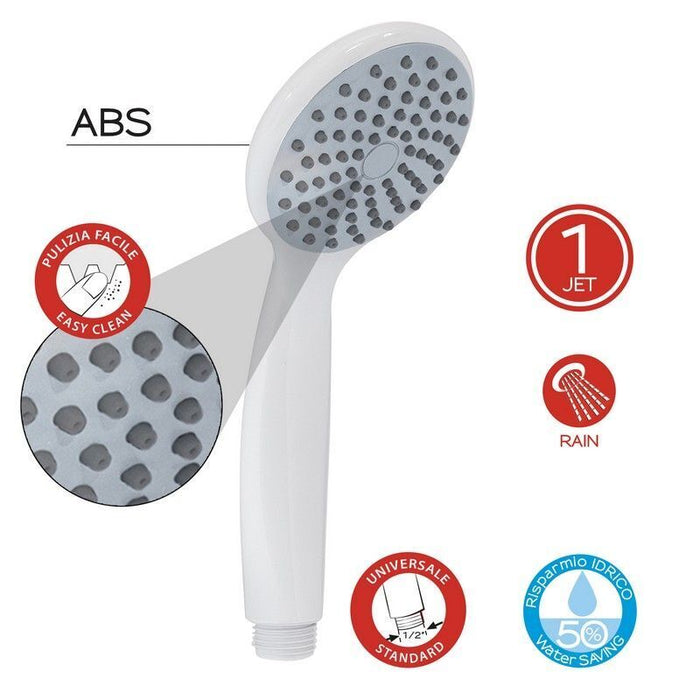 Gedy Doccetta G-Easy Bianco Abs 20x6,7x6 Cm