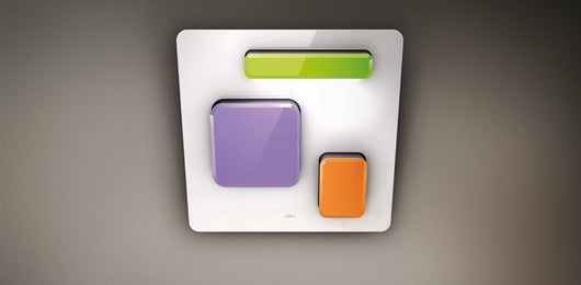 Elica FEEL EUPHORIA F/80 Cappa aspirante a parete Bianco 800 m³/h