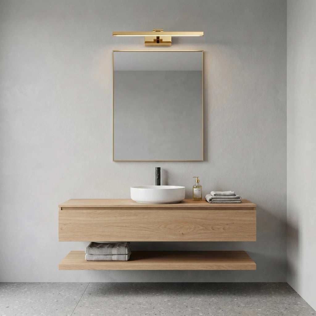 Applique Da Bagno Led APP1861-1W 60 Cm Gold