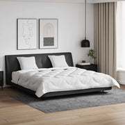Set di piumini con cuscino 3 pcs Bianco 240 x 220 cm Microfibra
