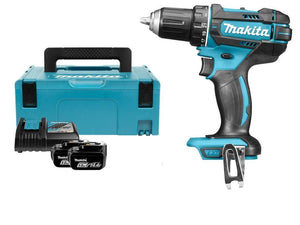 Makita DDF482RTJ cacciavite elettrico e avvitatore a impulso 1900 Giri/min Nero, Blu