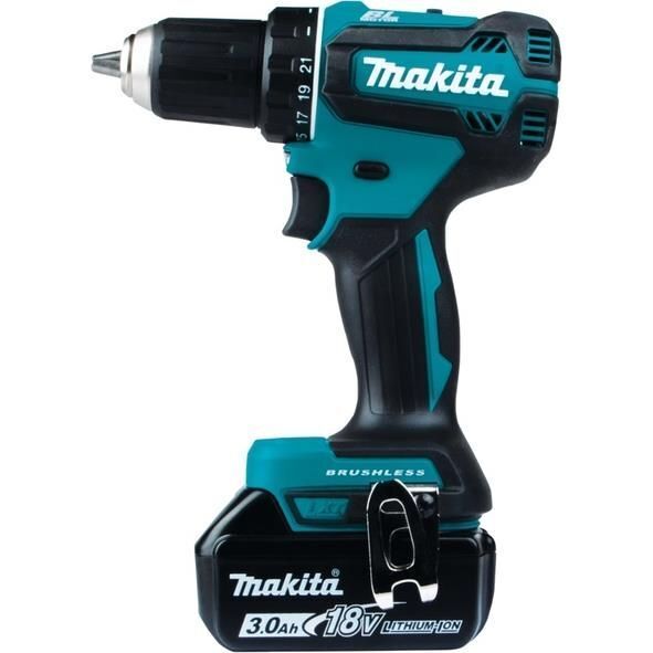 Makita DDF485RFJ trapano 1900 Giri/min Senza chiave 1,7 kg Nero, Blu