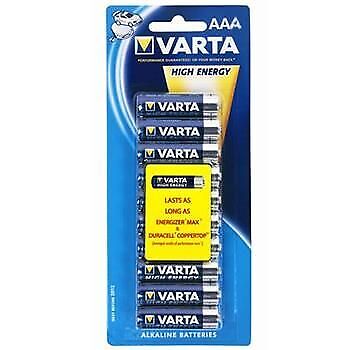 Varta High Energy AAA 10-pack Batteria monouso Alcalino