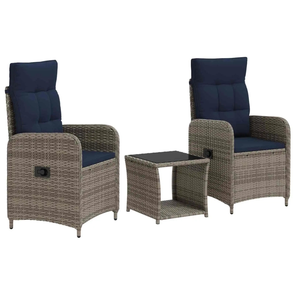 Set Lounge da Giardino 3 pz 3422365