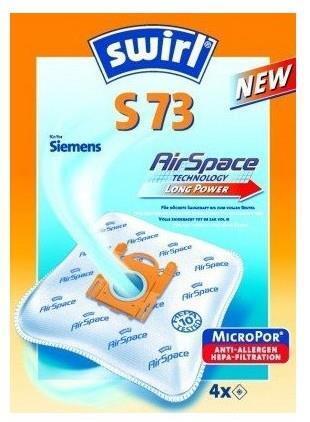 Swirl S 73 AirSpace Universale Sacchetto per la polvere