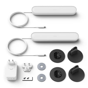 Philips Hue White and Color ambiance Play Kit Base con alimentatore 2 pezzi Bianco