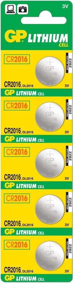 GP Batteries Lithium Cell CR2016 Batteria monouso Litio