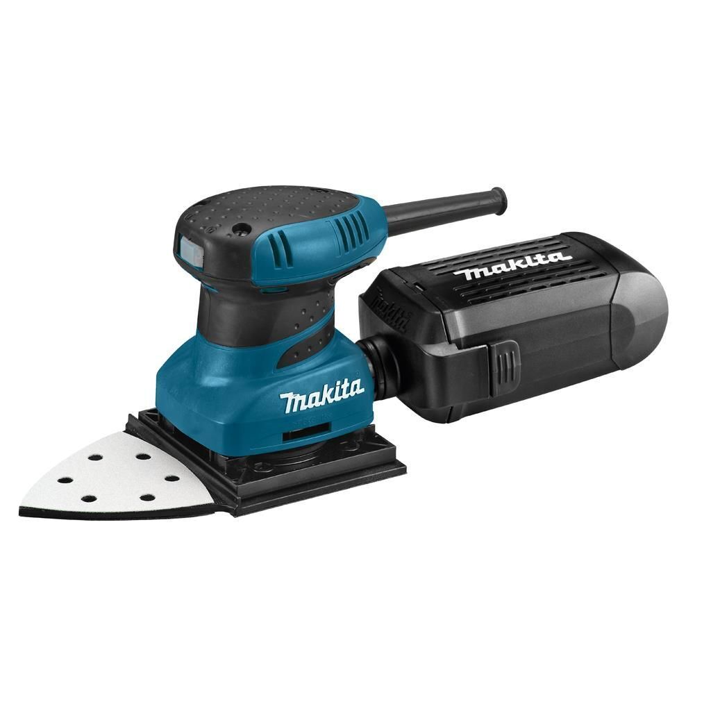 Makita BO4565K levigatrice portatile Levigatrice orbitale 14000 OPM Nero, Turchese 200 W