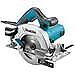 Makita HS6601 sega circolare portatile 16,5 cm Nero, Blu 5200 Giri/min 1050 W