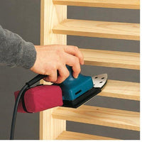 Makita BO4565K levigatrice portatile Levigatrice orbitale 14000 OPM Nero, Turchese 200 W