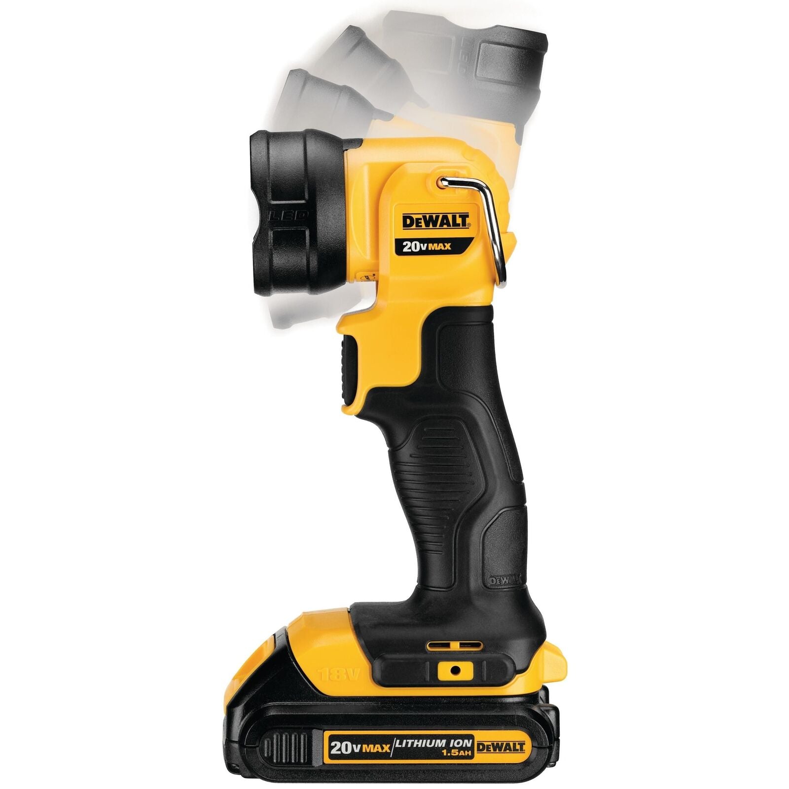 DeWALT DCL040 LED Nero, Giallo