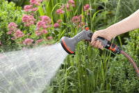 Gardena 18319-20 ugello atomizzatore per pistola ad acqua da giardino Pistola a spruzzo d'acqua da giardino Plastica Grigio, Arancione