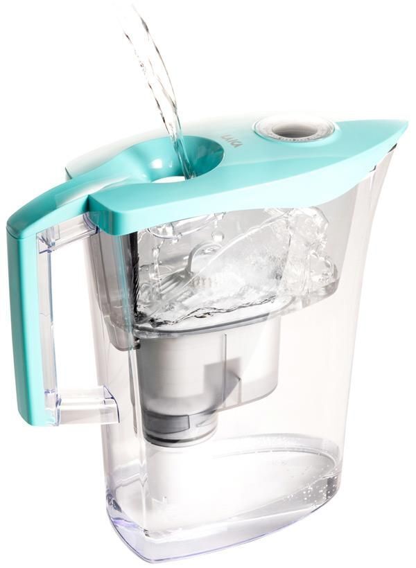 Laica UFSBE02 Filtraggio acqua Filtro d'acqua manuale 3 L Trasparente, Turchese