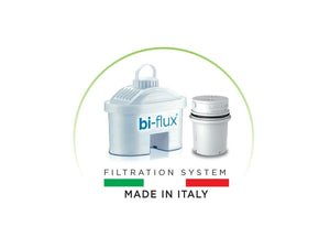 Laica UFSBE02 Filtraggio acqua Filtro d'acqua manuale 3 L Trasparente, Turchese