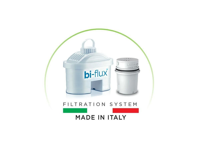 Laica UFSBE02 Filtraggio acqua Filtro d'acqua manuale 3 L Trasparente, Turchese