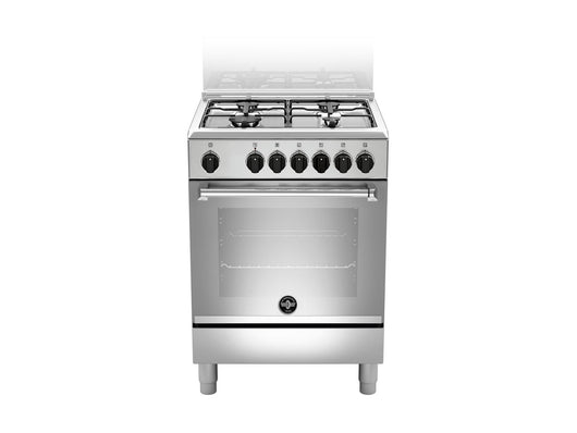 Bertazzoni La Germania Americana AMN664EXV cucina Elettrico Gas Acciaio inox A