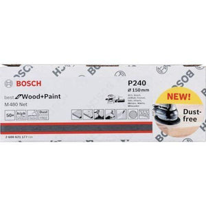 Bosch M480 5 pz Foglio abrasivo