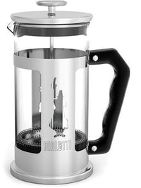 Bialetti French Press 1 L Nero, Argento, Trasparente