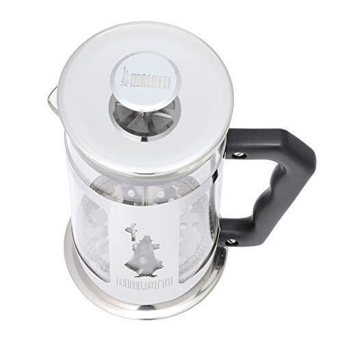 Bialetti French Press 1 L Nero, Argento, Trasparente