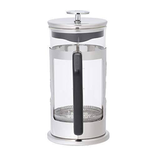 Bialetti French Press 1 L Nero, Argento, Trasparente