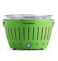 LotusGrill G34 U GR barbecue per l'aperto e bistecchiera Kettle Carbone (combustibile) Verde