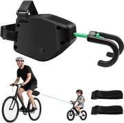 Cavo di sicurezza per biciclette per bambini, cavo di traino per biciclette per bambini, sistema di traino follow-me, 2,5 metri, sistema di traino universale e portatile per biciclette per bambini