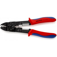 Knipex 97 21 215 B Crimpatrice Nero, Blu, Rosso