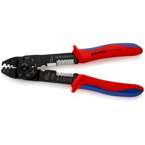 Knipex 97 21 215 B Crimpatrice Nero, Blu, Rosso